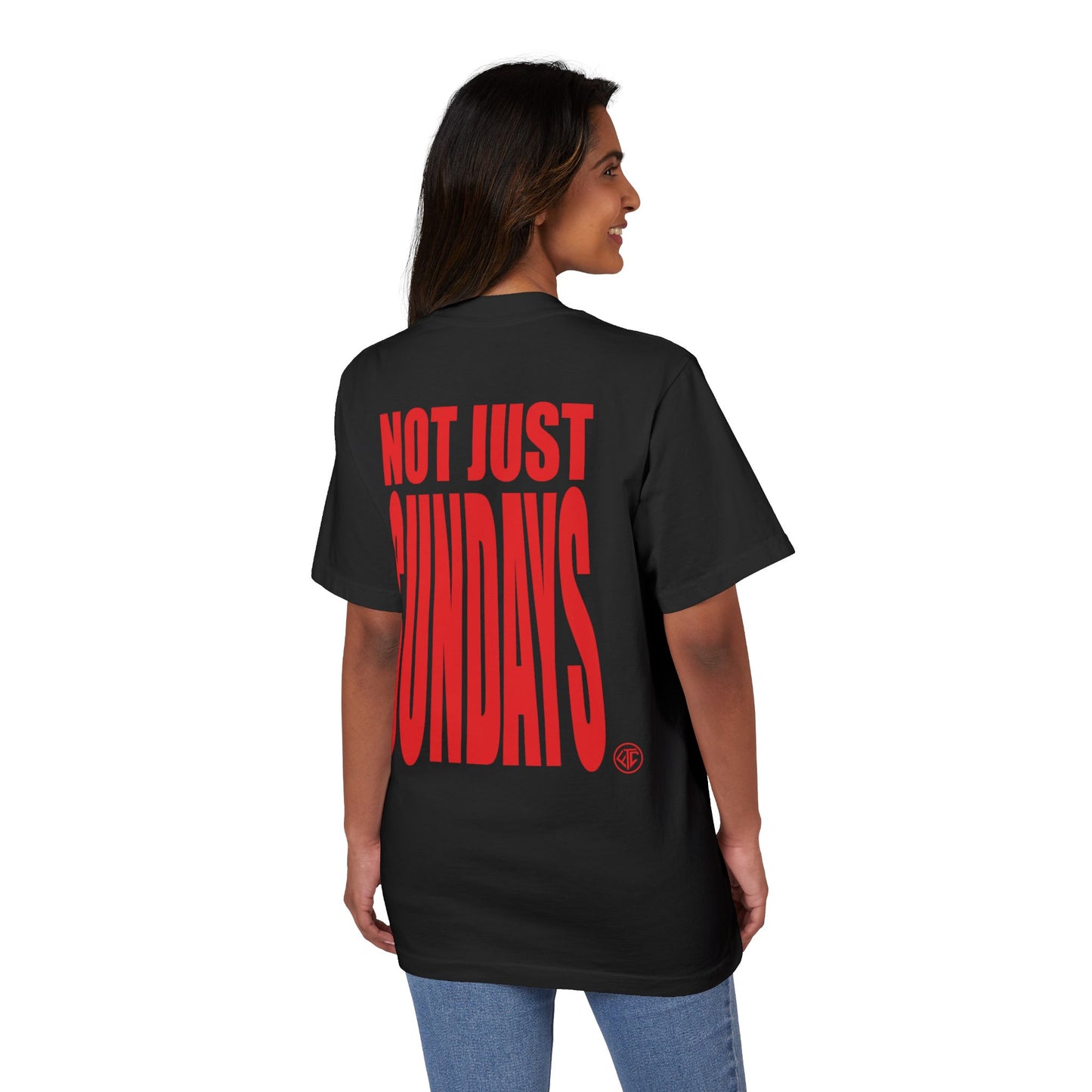 Not Just Sundays Drop-Shoulder T-Shirt